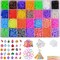 11000+ Rubber Band Bracelet Kit – 28 Colors Loom Bands Set with Loom Board & Tools – Friendship Bracelet Making Kit for Kids